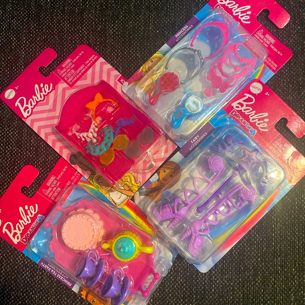 Barbie princess tea party set and Accessory